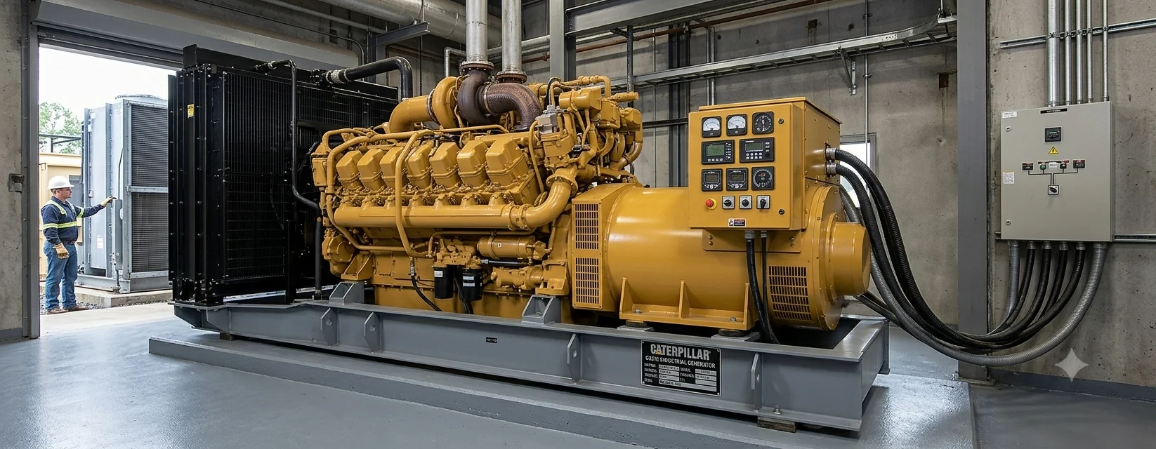 CAT G3512 600KW INDUSTRIAL GENERATOR