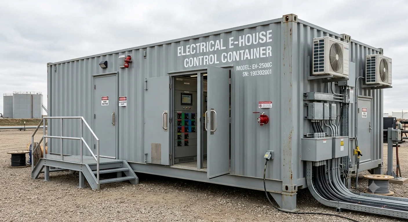 ELECTRICAL E-HOUSE CONTROL CONTAINER