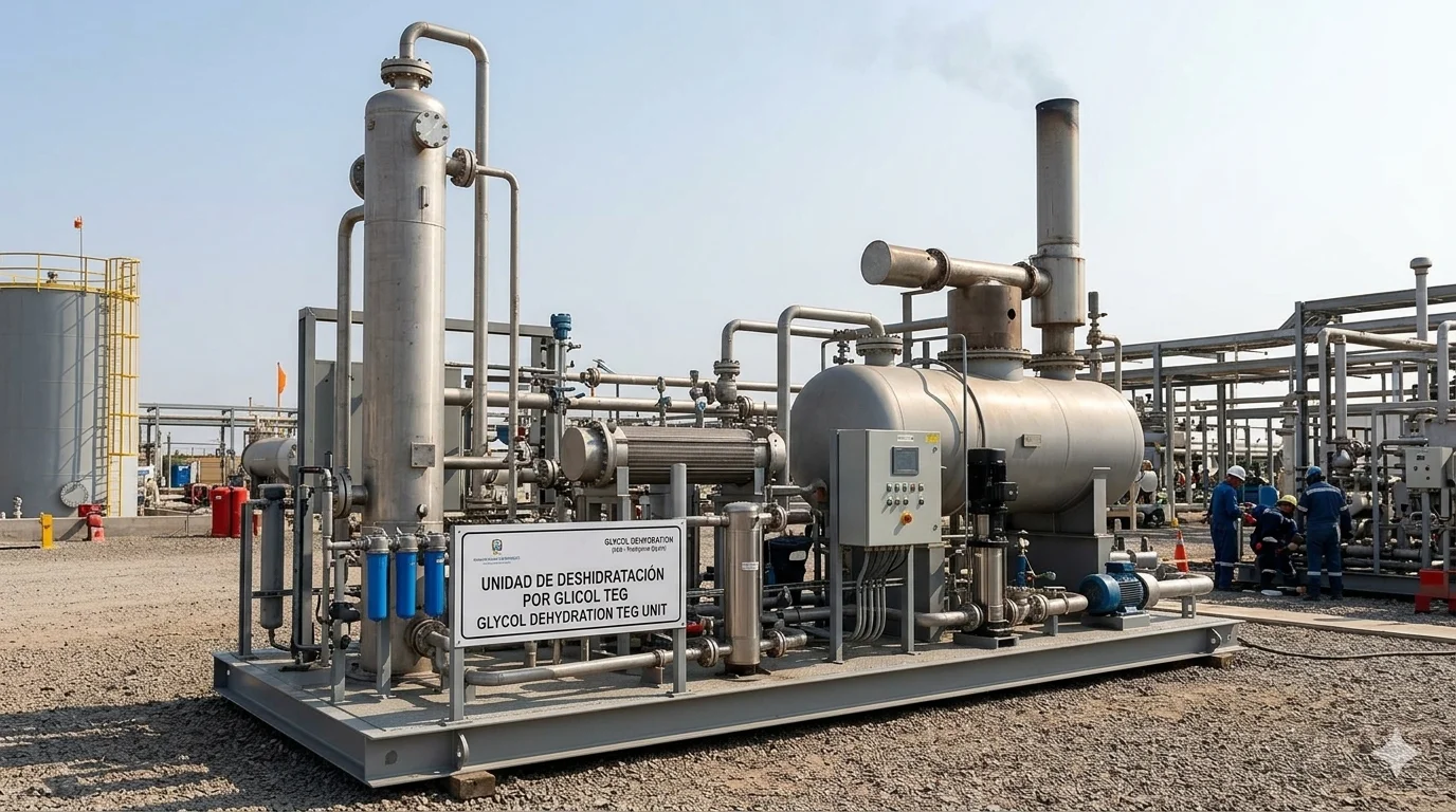 GLYCOL DEHYDRATION TEG UNIT
