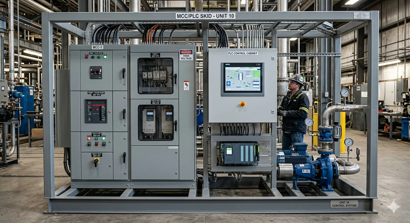 MCC/PLC SKID