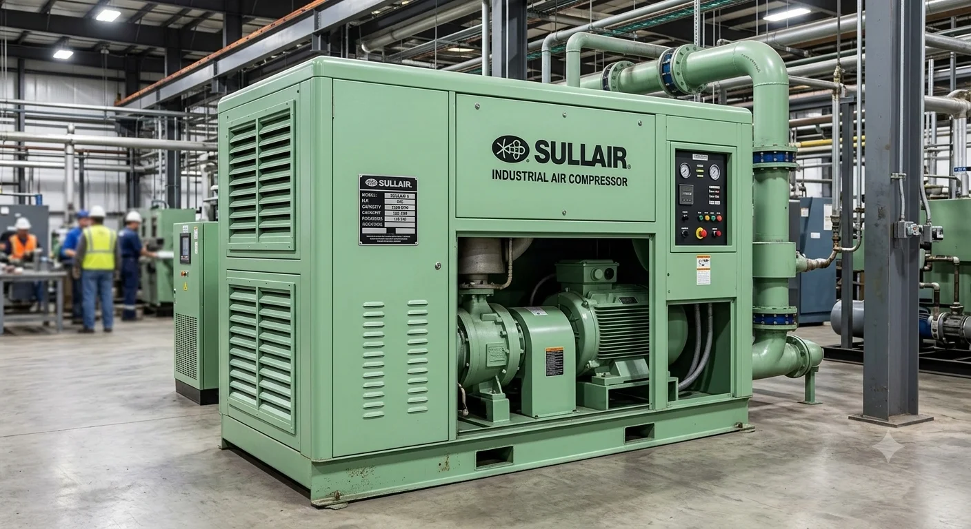 SULLAIR INDUSTRIAL AIR COMPRESSOR